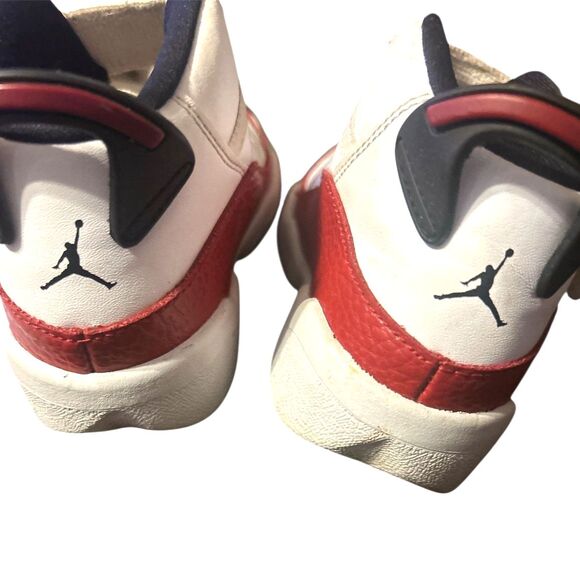 Nike Jordan ^ ring BT Black -white Gym Red Toddler sneakers size 9C - Picture 3 of 6